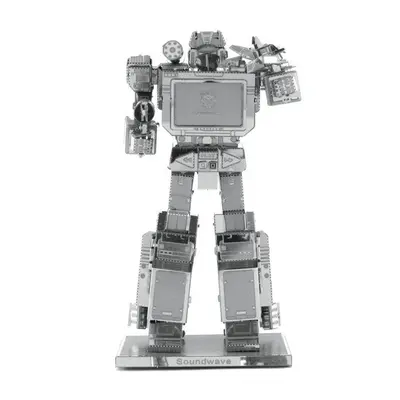 Metal Earth Luxusní ocelová stavebnice Transformers Soundwave