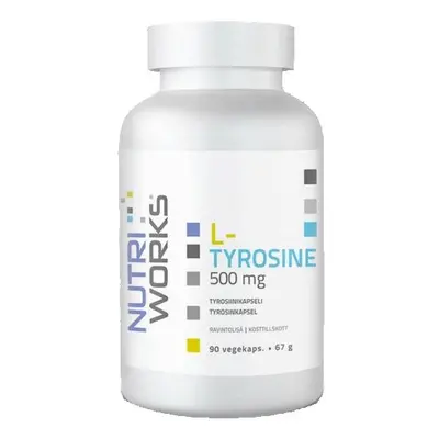 NutriWorks L-Tyrosine 500mg 90 kapslí