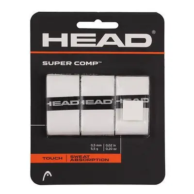 Head Super Comp overgrip omotávka tl. 0,5 mm bílá