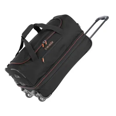 Travelite Basics Wheeled duffle S Black/blue