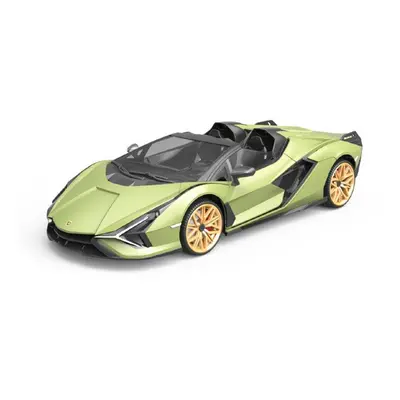 Siva RC auto Lamborghini Sian 1:12 zelená metalíza, proporcionální RTR LED 2,4GHz