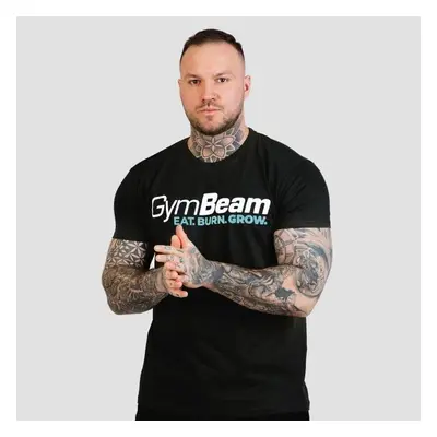 GymBeam Tričko Grow Black