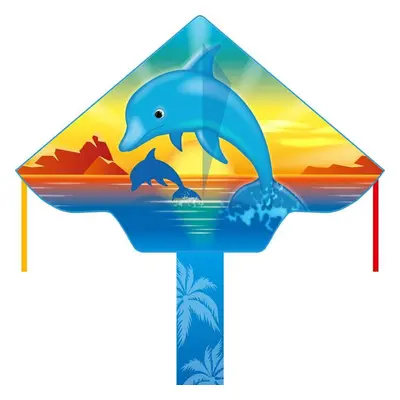 Invento drak Simple Flyer Dolphin Sunset 120 cm