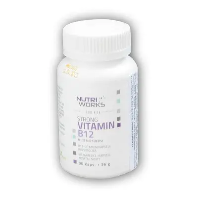 Nutri Works Strong Vitamin B12 90 kapslí