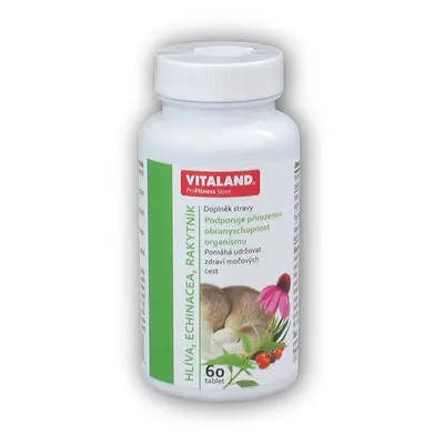 Vitaland Hlíva+ Echinacea+ Rakytník 60 kapslí