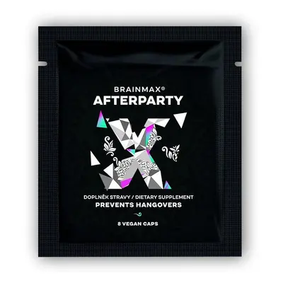 BrainMax AFTERPARTY, doplněk pro zmírnění kocoviny 8 kapslí