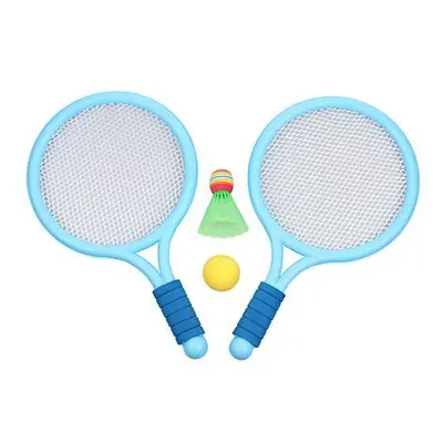 Merco Racket Ball Games sada pálek s míčky modrá