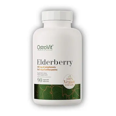 Ostrovit Elderberry extract vege 90 kapslí