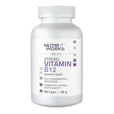 NutriWorks Strong Vitamin B12 90 kapslí