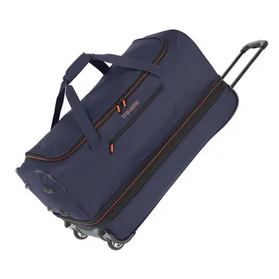 Travelite Basics Wheeled duffle L Navy/orange taška