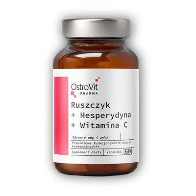 Ostrovit Pharma ruscus + hesperidin + vitamin C 60 kapslí