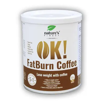 Natures Finest OK! Fat Burn Coffee 150g