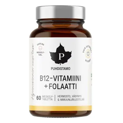 Puhdistamo Vitamin B12 Folate 60 tablet