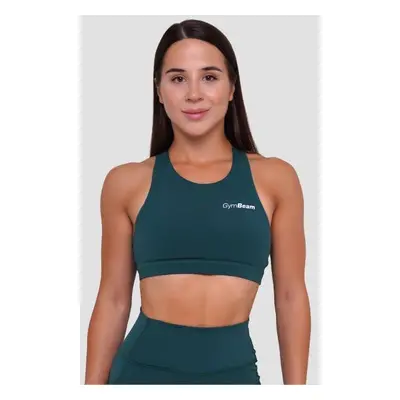 GymBeam Sportovní podprsenka Ignite Dark Green