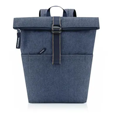 Reisenthel Rolltop Backpack Herringbone Dark Blue batoh