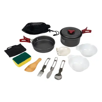 Acra C20 camping set nádobí alluminium pro 1-2 osoby