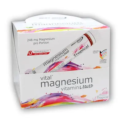 Best Body Nutrition Magnesium vitamin ampoules 20 x 25ml