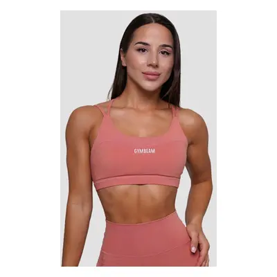 GymBeam Sportovní podprsenka FIT Salmon