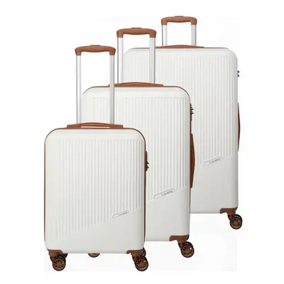 Travelite Bali S,M,L White/Cognac