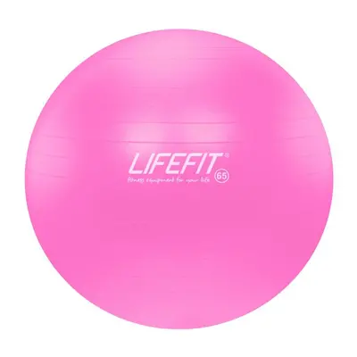 Lifefit ANTI-BURST 65 cm, růžový Gymnastický míč