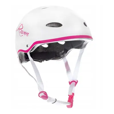 Raven F511 white/pink helma