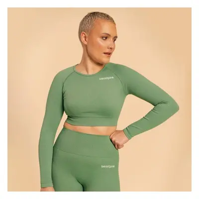 BeastPink Dámský top Hyper Crop Top Olivine