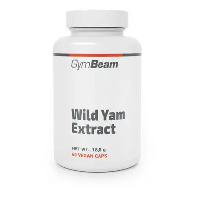 GymBeam Extrakt ze smldince chlupatého (Wild yam) 60 kaps.