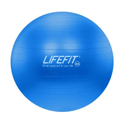 Lifefit Gymnastický míč ANTI-BURST 55 cm, modrý