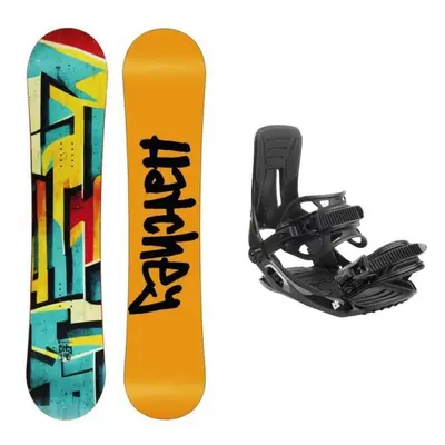 Hatchey City juniorský snowboard + Hatchey Tactic snowboardové vázání