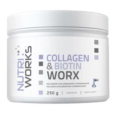 NutriWorks Collagen Biotin Worx 250g