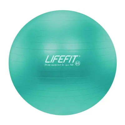 Lifefit Gymnastický míč Anti-burst 65 cm tyrkysový