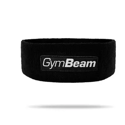 GymBeam Sportovní čelenka Sweat Black