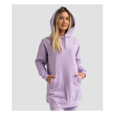 GymBeam Dámská Longline mikina Limitless Lavender