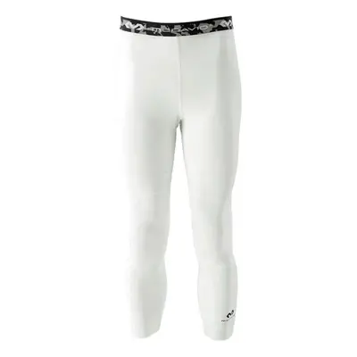 McDavid Compression 3/4 Tight With Dual Layer Knee Support White