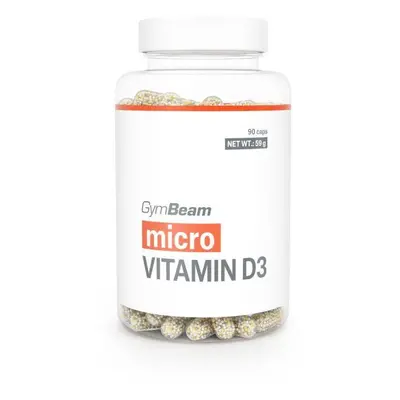 GymBeam Mikro Vitamín D3 90 tab.