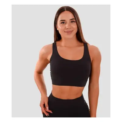 GymBeam Sportovní podprsenka Cut-Out black