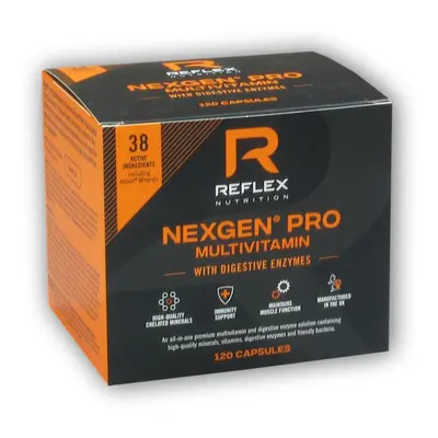 Reflex Nutrition Nexgen Pro + Digestive Enzymes 120 kapslí