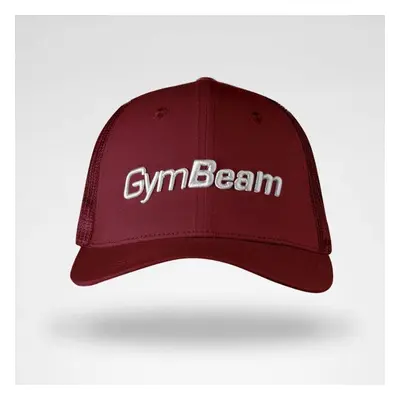 GymBeam Kšiltovka Mesh Panel Cap Burgundy