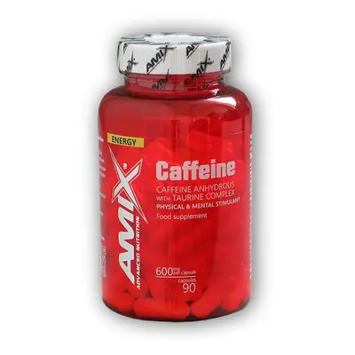 Amix Caffeine 200mg with Taurine 90 kapslí