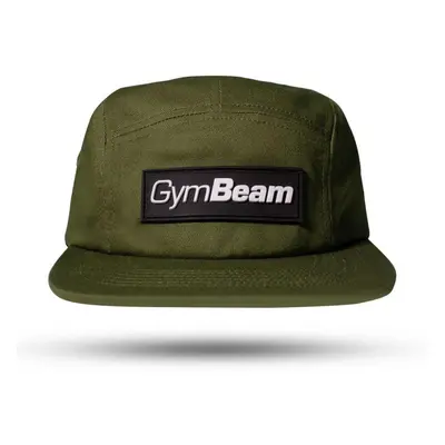 GymBeam Kšiltovka 5Panel cap Military Green