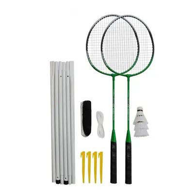 Rulyt Badmintonový set 2x raketa, 3x míček, síť, vak