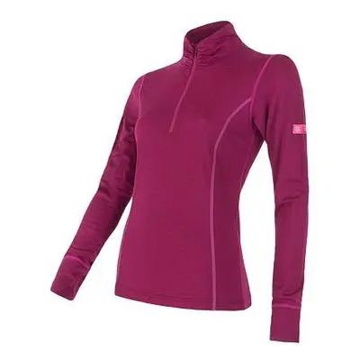 Sensor Merino Active Zip Lilla