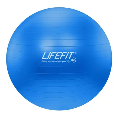 Lifefit Gymnastický míč Anti-burst 65 cm modrý