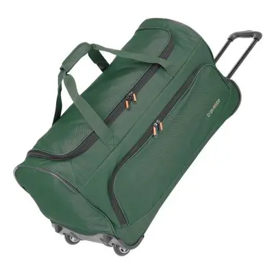 Travelite Basics Fresh Wheeled Duffle Dark green taška