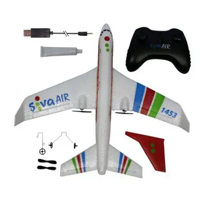 RC Airbus RTF s gyroskopickou stabilizací, 2,4 GHz červený