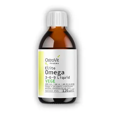 Ostrovit Pharma Elite omega 3-6-9 vege liquid 120ml