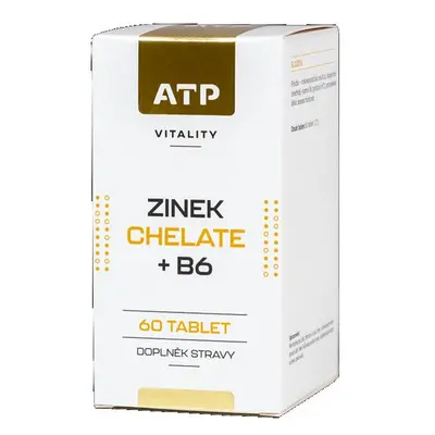 ATP Zinek Chelate + B6 60 tablet