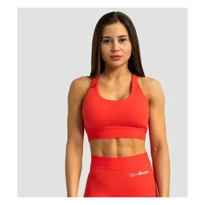 GymBeam Sportovní podprsenka Limitless Hot Red