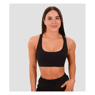 GymBeam Sportovní podprsenka Mesh Panel black