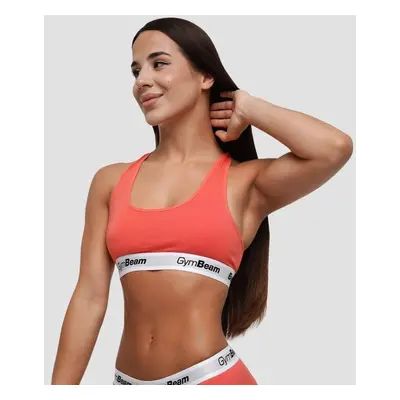 GymBeam Podprsenka Bralette Strawberry Red